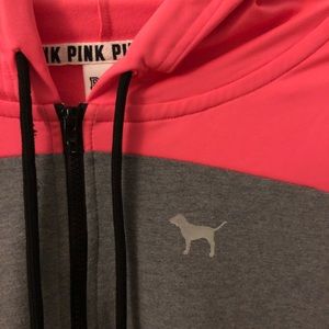 PINK & Grey Victoria’s Secret Track Jacket